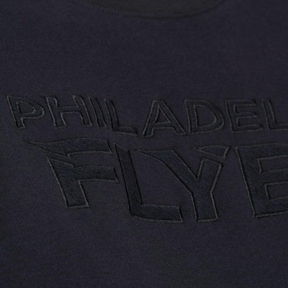 Philadelphia Flyers - Mitchell & Ness Phantom Fleece Crew Neck Sweatshirt Black