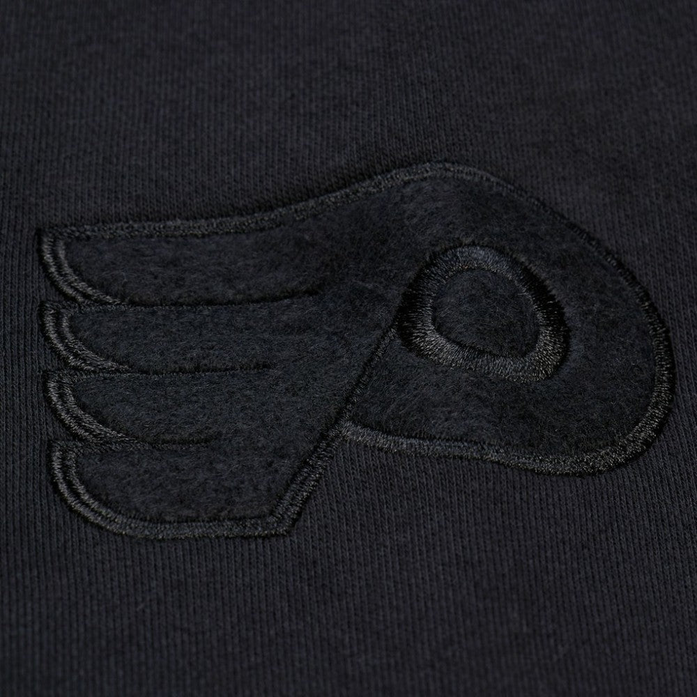 Philadelphia Flyers - Mitchell & Ness Phantom Fleece Crew Neck Sweatshirt Black