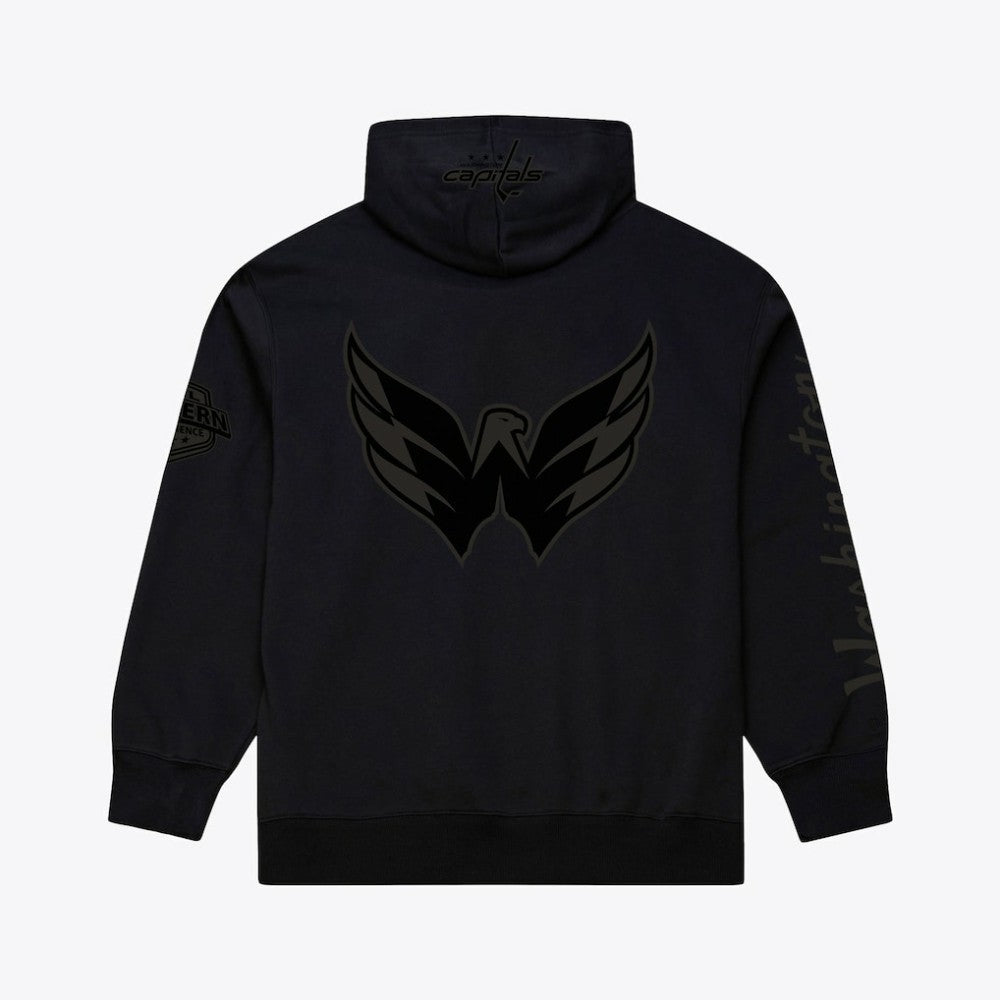 Washington Capitals Mitchell & Ness Phantom Fleece Hoodie Black