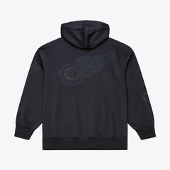 Detroit Red Wings - Mitchell & Ness Phantom Fleece Hoodie Black