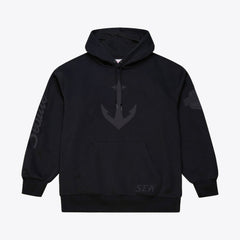 Seattle Kraken Mitchell & Ness Phantom Fleece Hoodie Black