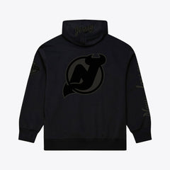 New Jersey Devils - Mitchell & Ness Phantom Fleece Hoodie Black