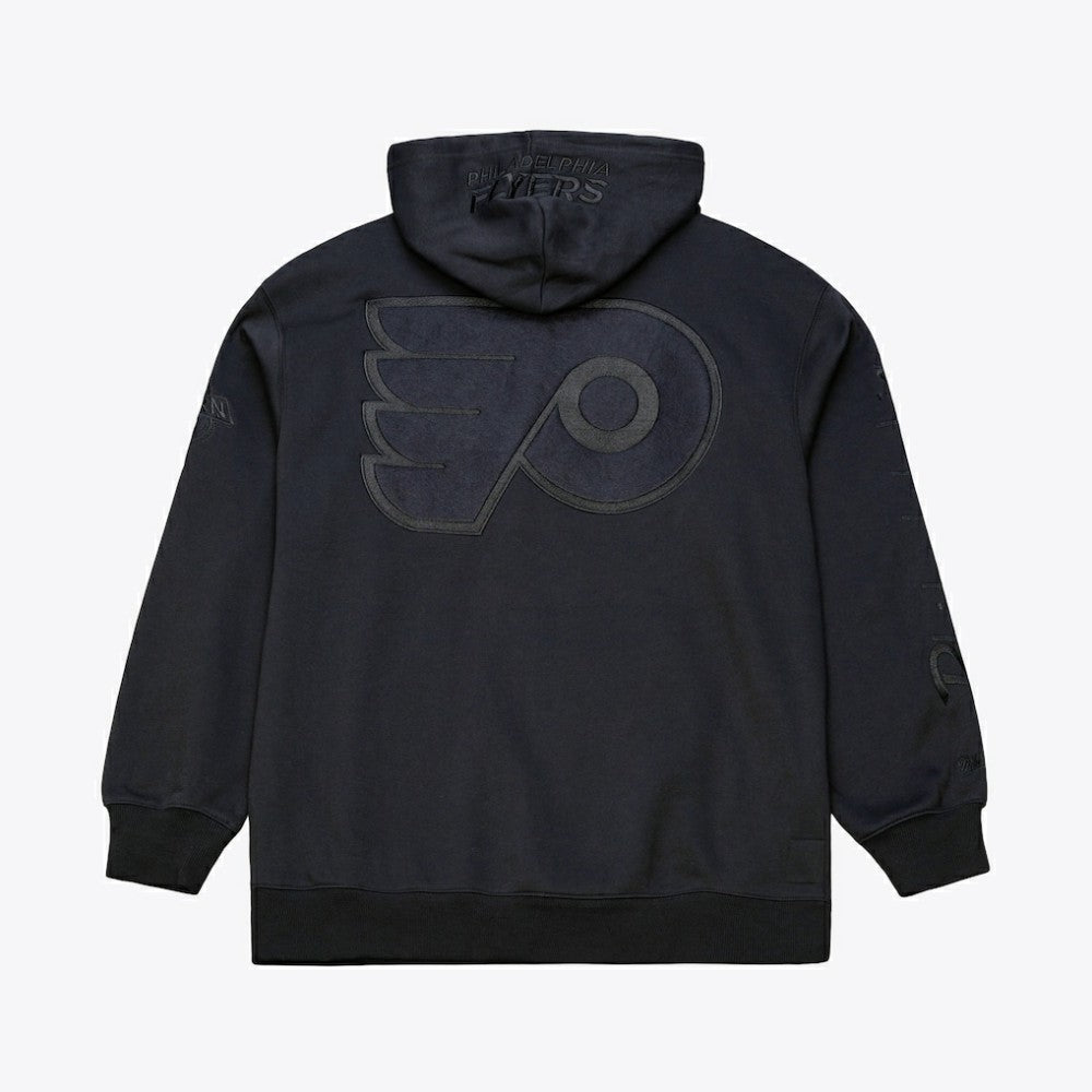 Philadelphia Flyers - Mitchell & Ness Phantom Fleece Hoodie Black