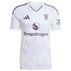 Adidas Amad Diallo Manchester United 2025/26 Away Replica Player Jerseys - White