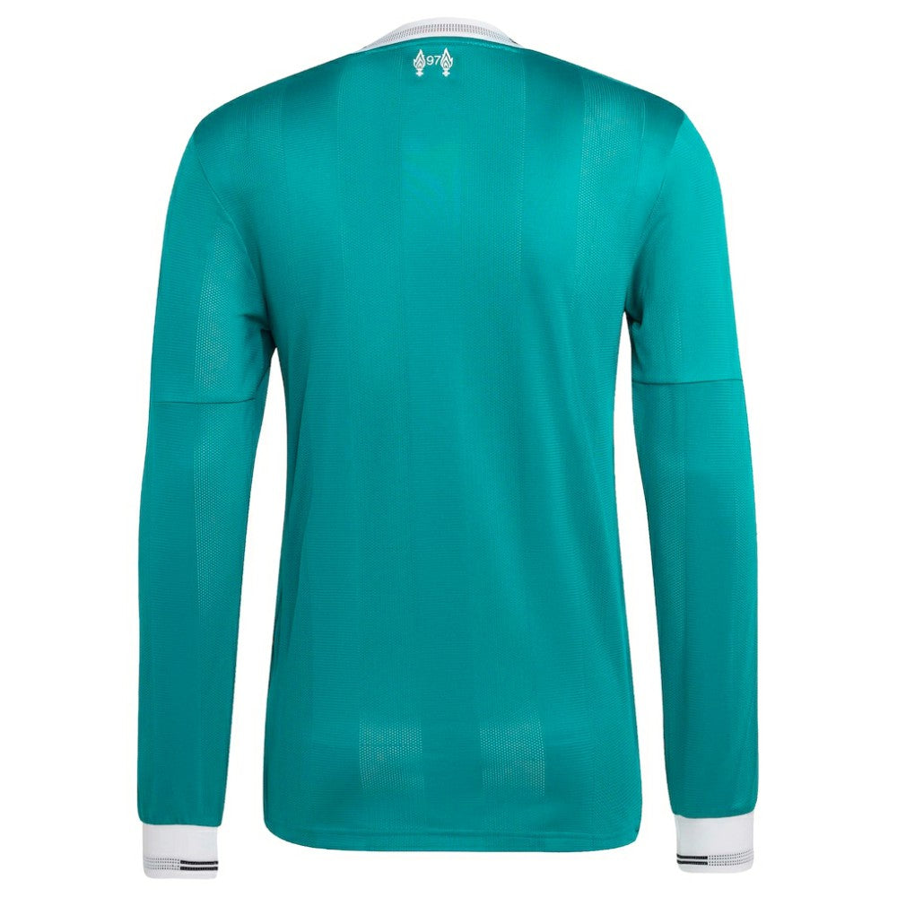 Adidas Liverpool 2025/26 Third Long Sleeve Jerseys - Green