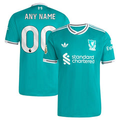 Adidas Liverpool 2025/26 Third Custom Jerseys - Green