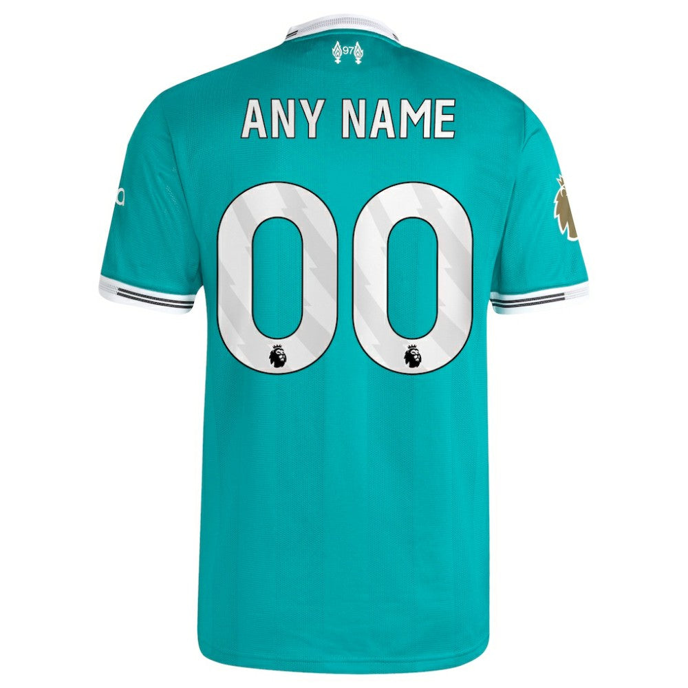 Adidas Liverpool 2025/26 Third Custom Jerseys - Green