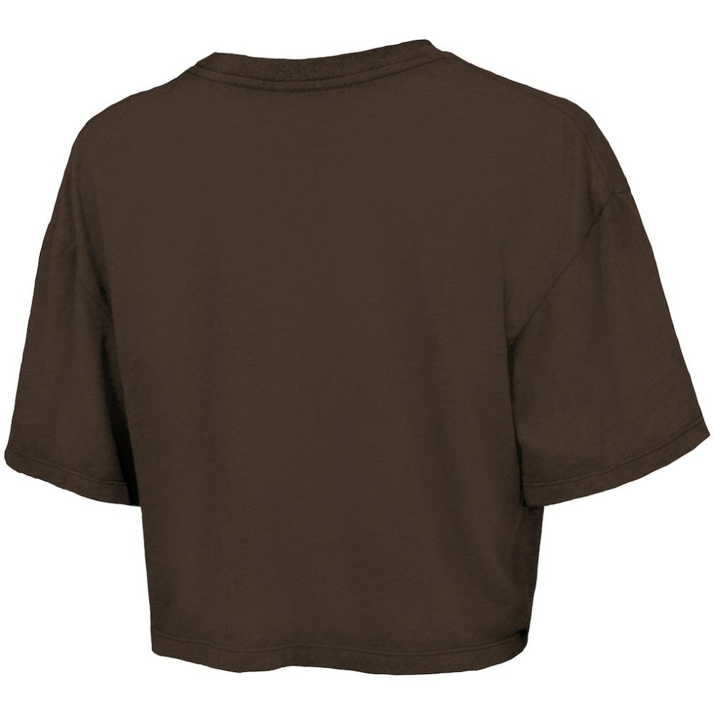 San Diego Padres Majestic Threads Women's Boxy Crop T-Shirt discount