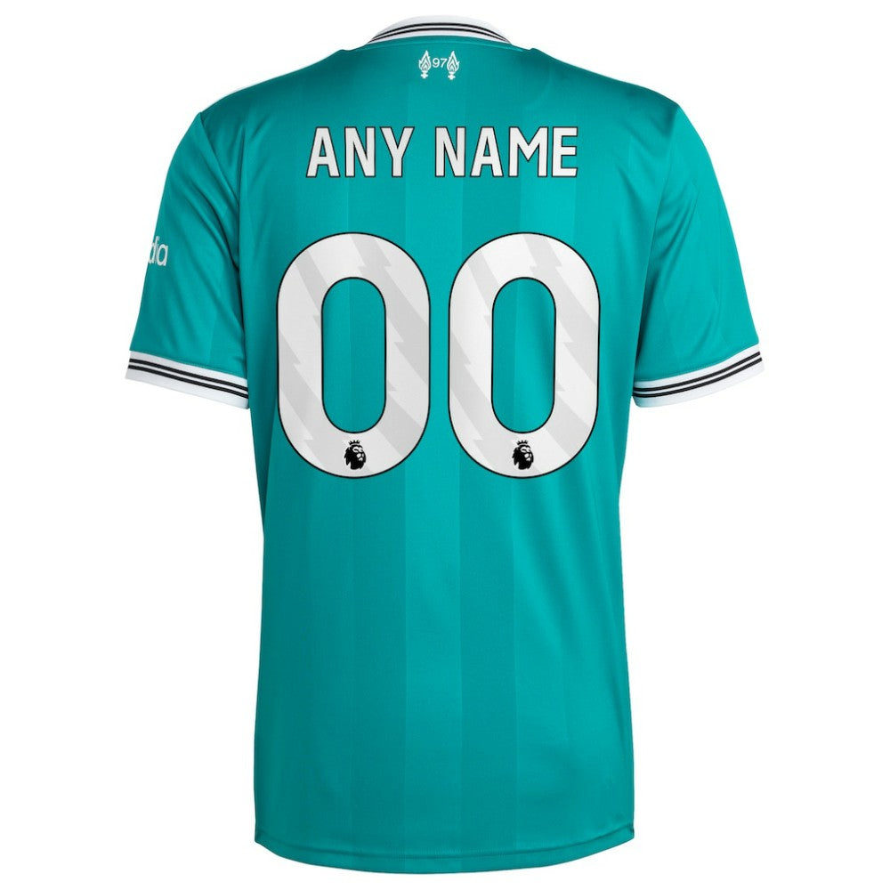 Adidas Liverpool 2025/26 Third Replica Custom Jerseys - Green