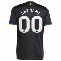 Adidas Manchester United 2025/26 Third Replica Custom Jerseys - Black