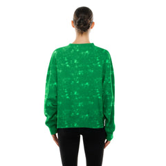 New Era - Boston Celtics Women's Throwback Collection Mineral Wash Crewneck Sweatshirt - Kelly Green