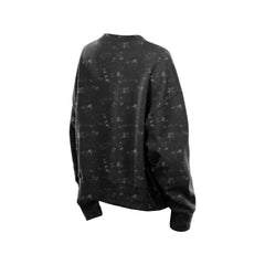 New Era - Chicago Bulls Women's Throwback Collection Mineral Wash Crewneck Sweatshirt - Black