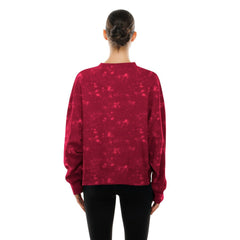 New Era - Cleveland Cavaliers Women's Throwback Collection Mineral Wash Crewneck Sweatshirt - Wine