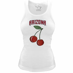 Arizona Diamondbacks Tiny Turnip Women's Fitted Cherries Tri-Blend Tank Top Online