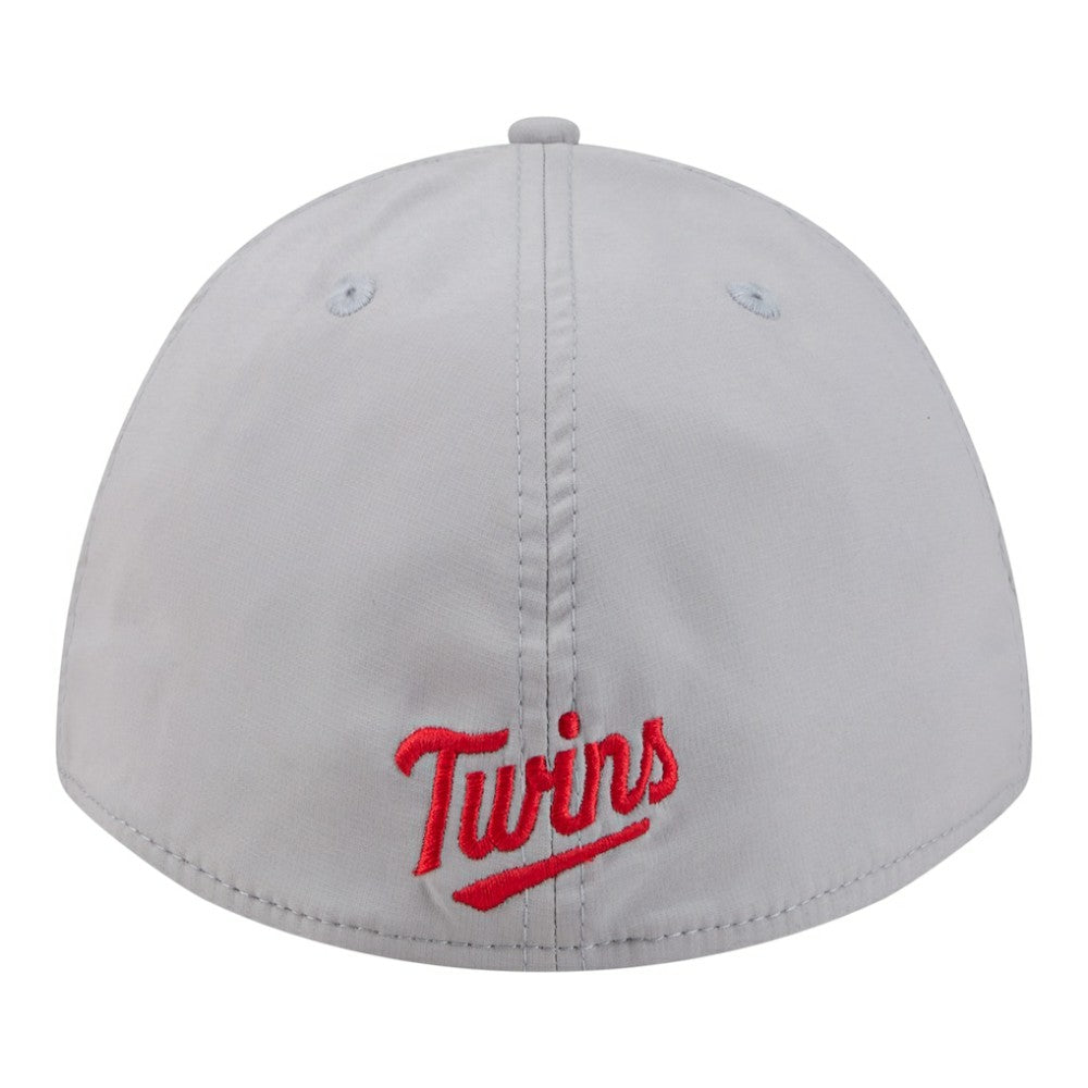 Minnesota Twins New Era Patch 39THIRTY A-Frame M-Crown Perforated Flex Hat Clearance
