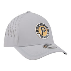 Pittsburgh Pirates New Era Patch 39THIRTY A-Frame M-Crown Perforated Flex Hat Lifestyle