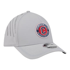 Cleveland Guardians New Era Patch 39THIRTY A-Frame M-Crown Perforated Flex Hat Lifestyle