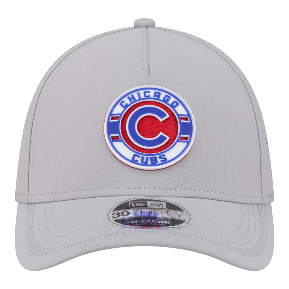 Chicago Cubs New Era Patch 39THIRTY A-Frame M-Crown Perforated Flex Hat Online