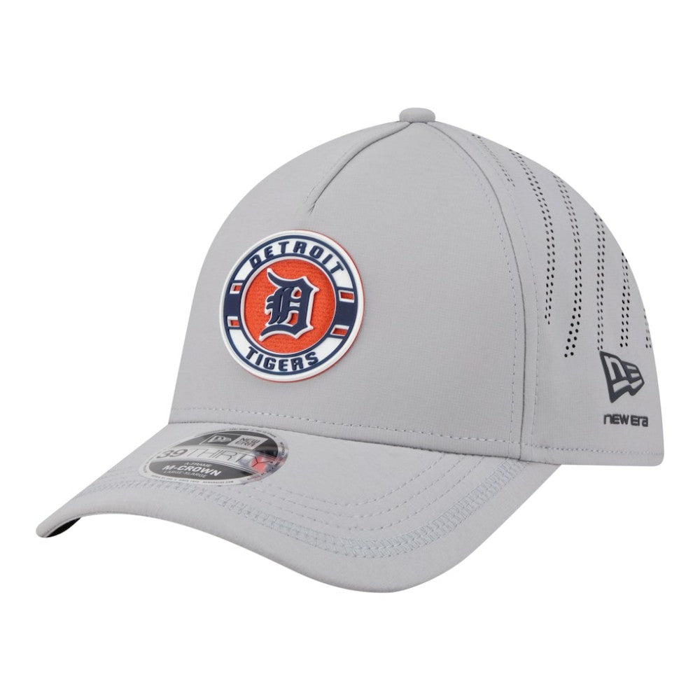 Detroit Tigers New Era Patch 39THIRTY A-Frame M-Crown Perforated Flex Hat for sale