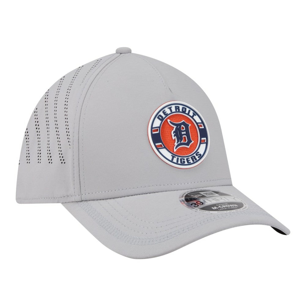 Detroit Tigers New Era Patch 39THIRTY A-Frame M-Crown Perforated Flex Hat for sale