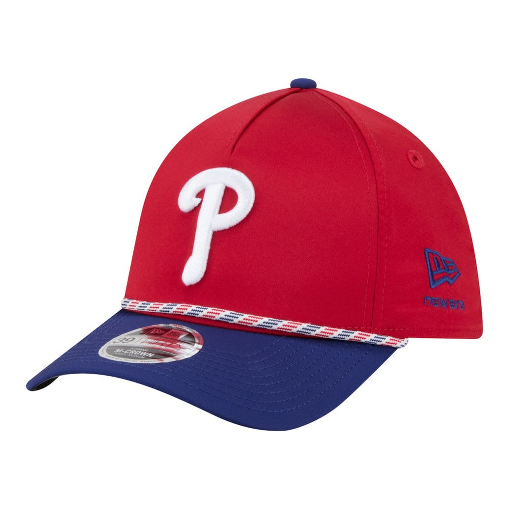 Philadelphia Phillies New Era Rope M-Crown A-Frame 39THIRTY Flex Hat Online