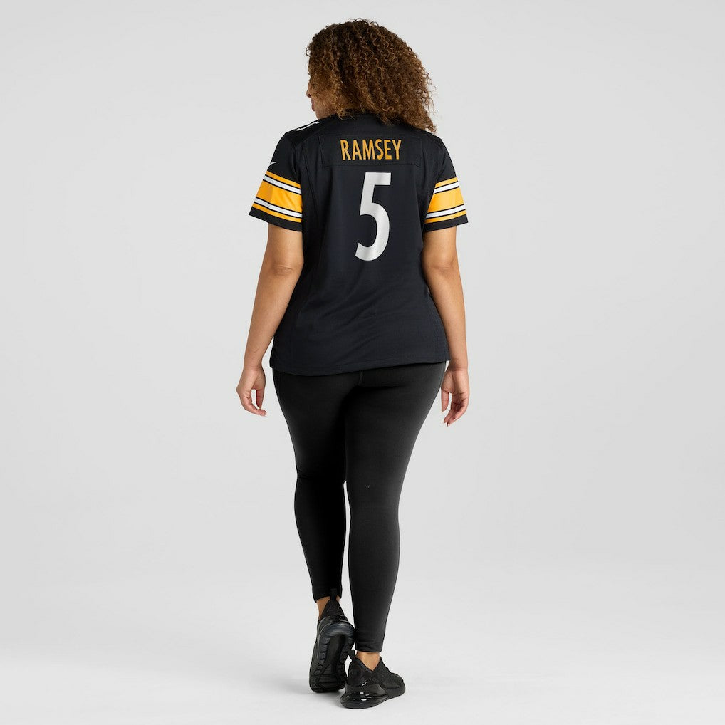 Jalen Ramsey Pittsburgh Steelers Women's Team Game Jersey Black - Nike