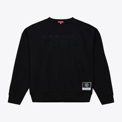 Philadelphia Flyers - Mitchell & Ness Unisex Phantom Fleece Crew Neck Sweatshirt Black