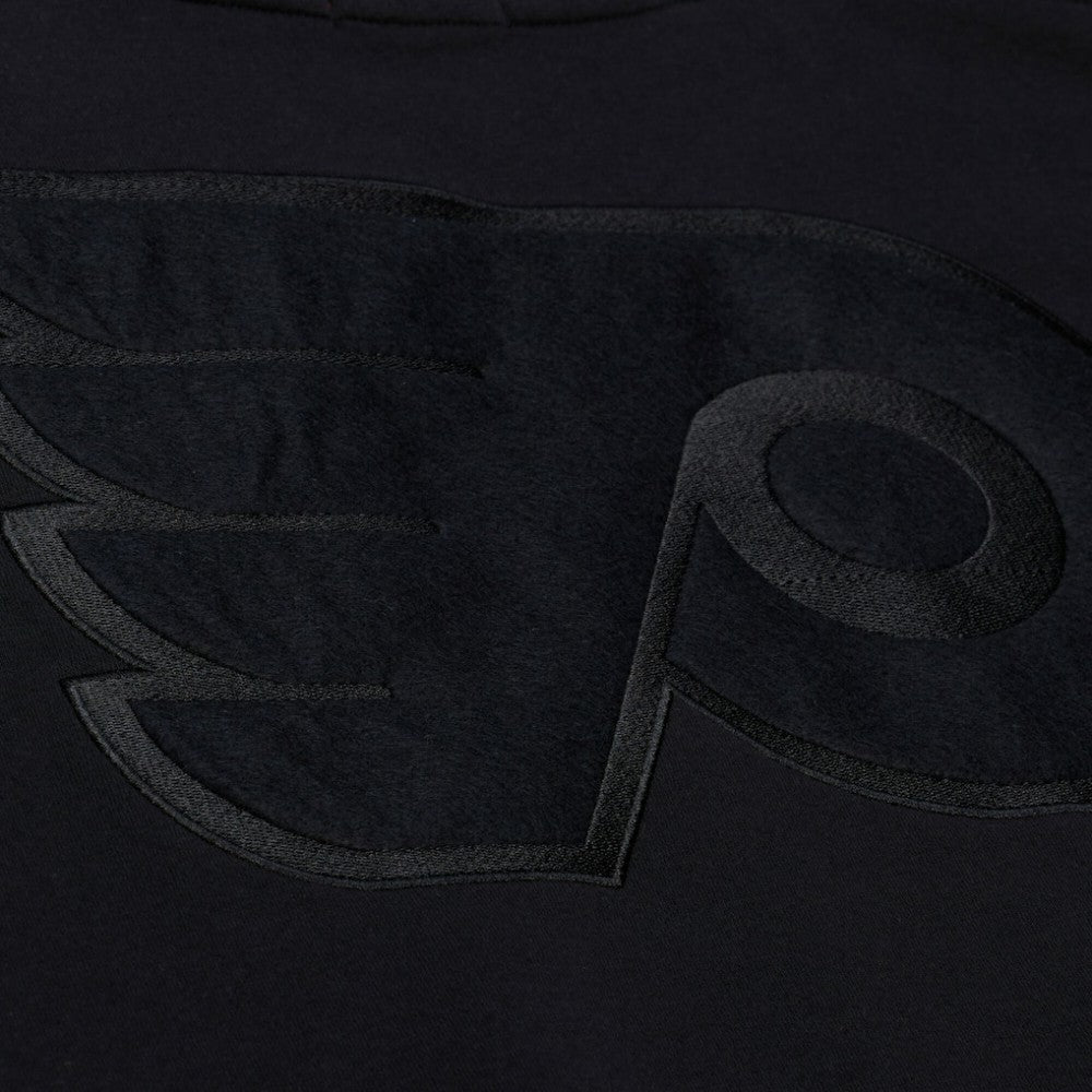 Philadelphia Flyers - Mitchell & Ness Unisex Phantom Fleece Crew Neck Sweatshirt Black