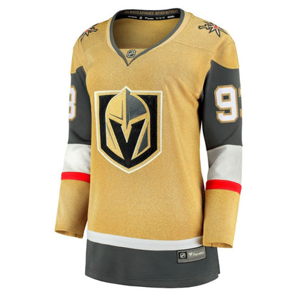 Mitch Marner Vegas Golden Knights Fanatics Women's Home Breakaway Jersey - Gold | NHL Jerseys