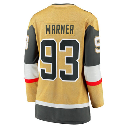 Mitch Marner Vegas Golden Knights Fanatics Women's Home Breakaway Jersey - Gold | NHL Jerseys