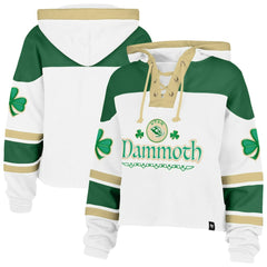 Utah Mammoth - '47 Women's McLucky Cropped Lacer Hoodie White