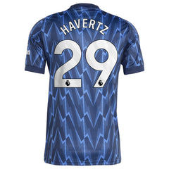 Adidas Kai Havertz Arsenal 2025/26 Away Replica Player Jerseys - Blue