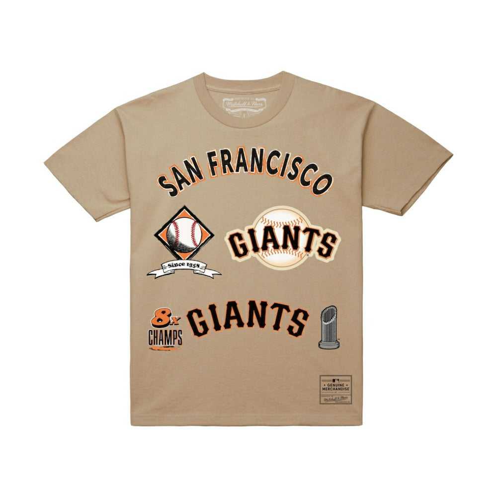 San Francisco Giants Mitchell & Ness Legacy Defined T-Shirt Clearance