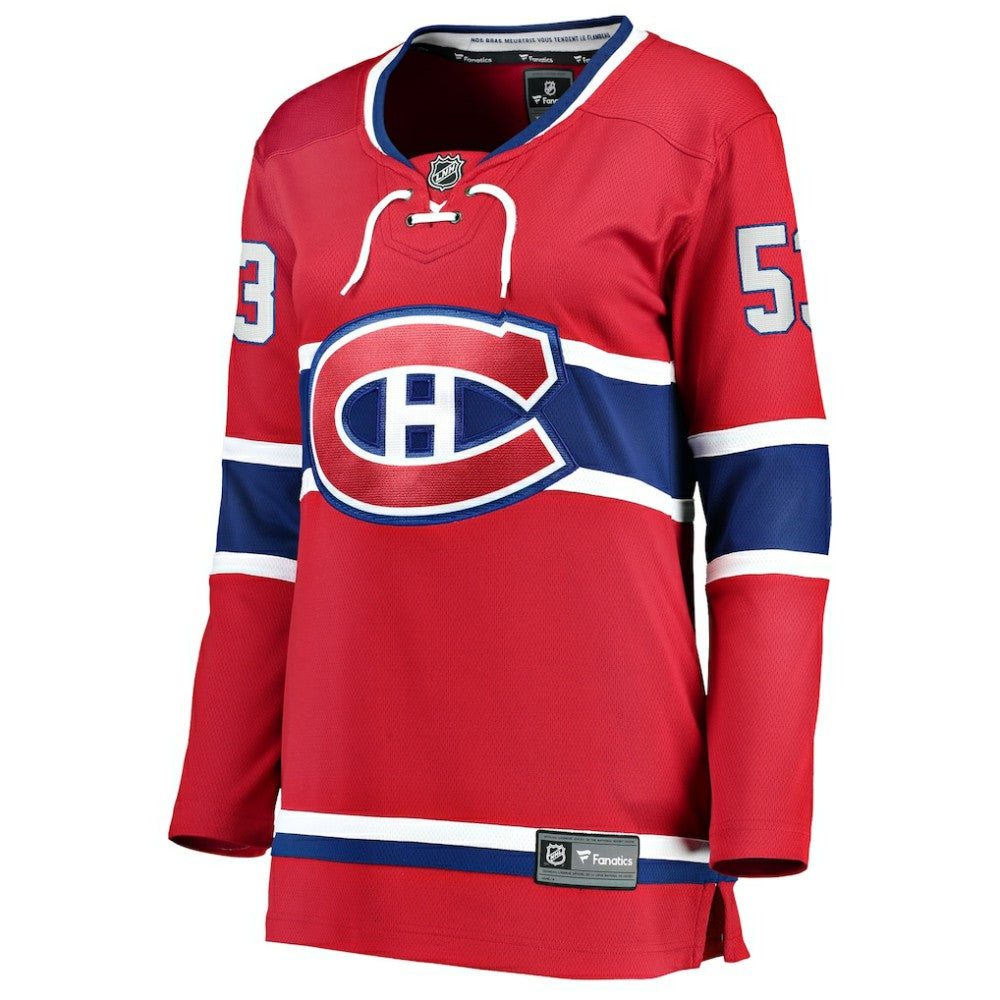 Noah Dobson Montreal Canadiens - Fanatics Women's Home Breakaway Jersey Red