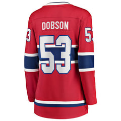 Noah Dobson Montreal Canadiens - Fanatics Women's Home Breakaway Jersey Red