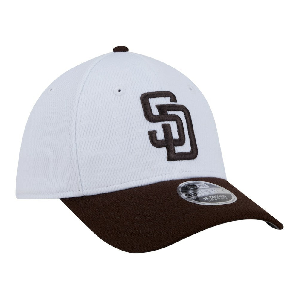 San Diego Padres New Era Youth Baseball 39THIRTY M-Crown Flex Hat Clearance