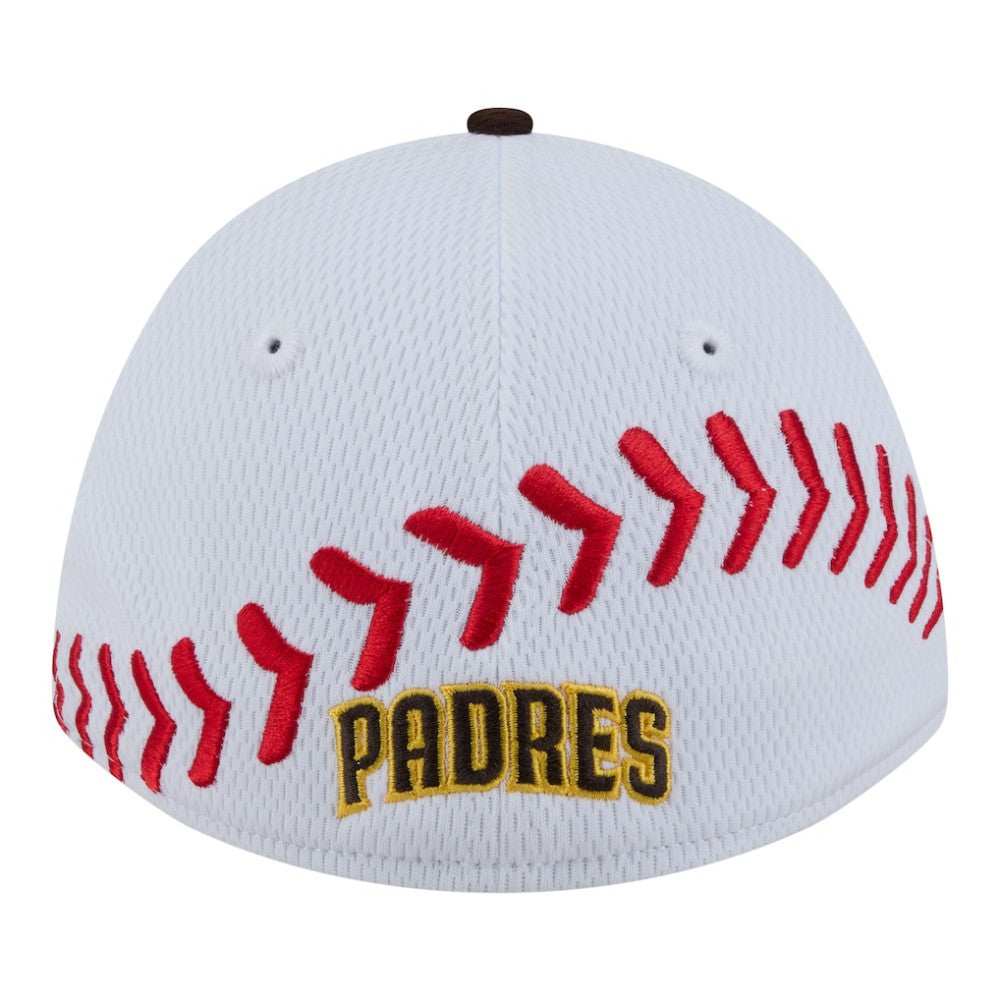 San Diego Padres New Era Youth Baseball 39THIRTY M-Crown Flex Hat Clearance