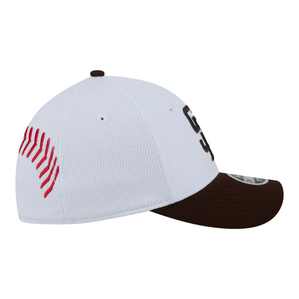 San Diego Padres New Era Youth Baseball 39THIRTY M-Crown Flex Hat Clearance
