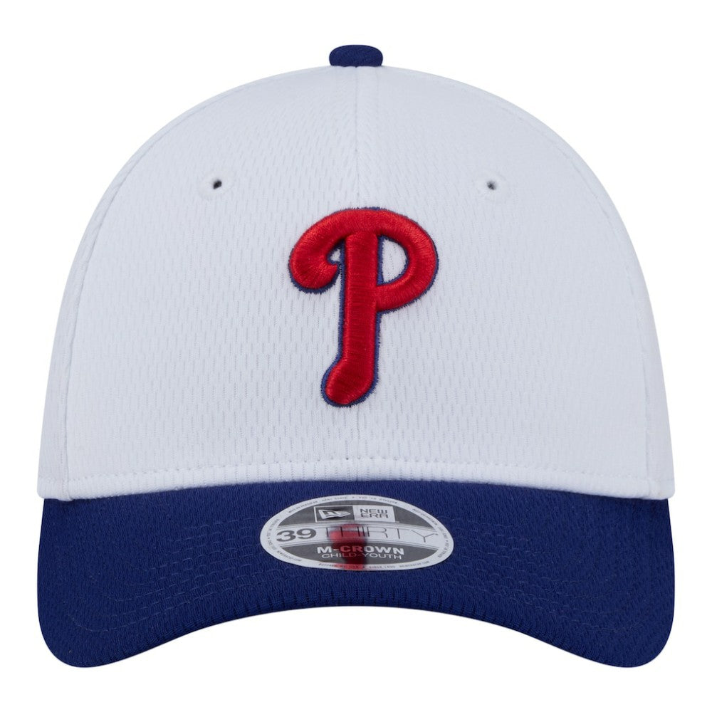 Philadelphia Phillies New Era Youth Baseball 39THIRTY M-Crown Flex Hat Clearance