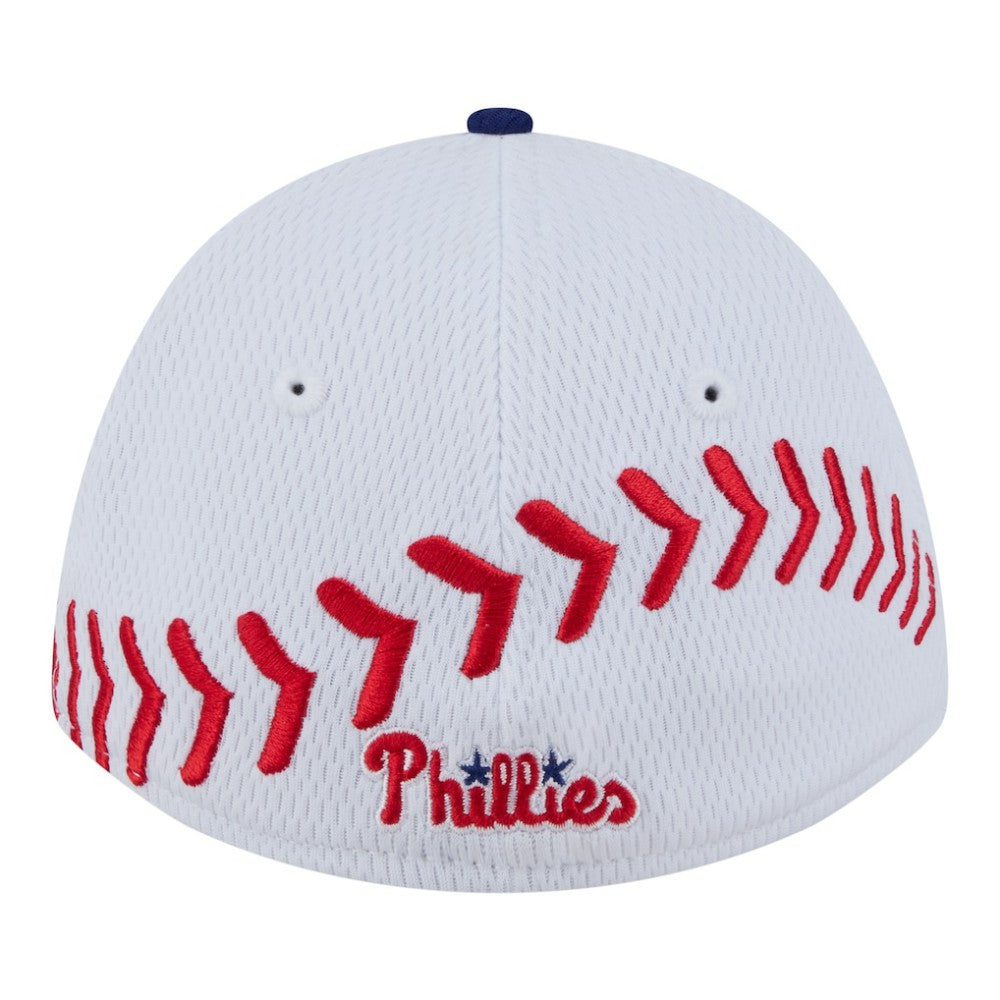 Philadelphia Phillies New Era Youth Baseball 39THIRTY M-Crown Flex Hat Clearance