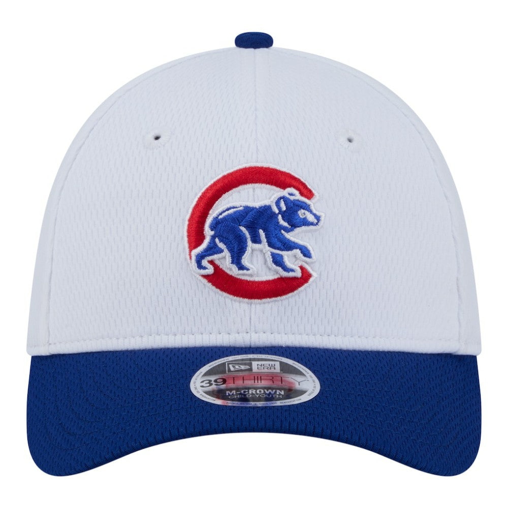 Chicago Cubs New Era Youth Baseball 39THIRTY M-Crown Flex Hat Near Me