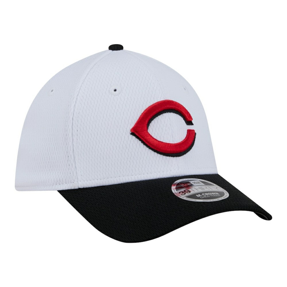 Cincinnati Reds New Era Youth Baseball 39THIRTY M-Crown Flex Hat for sale