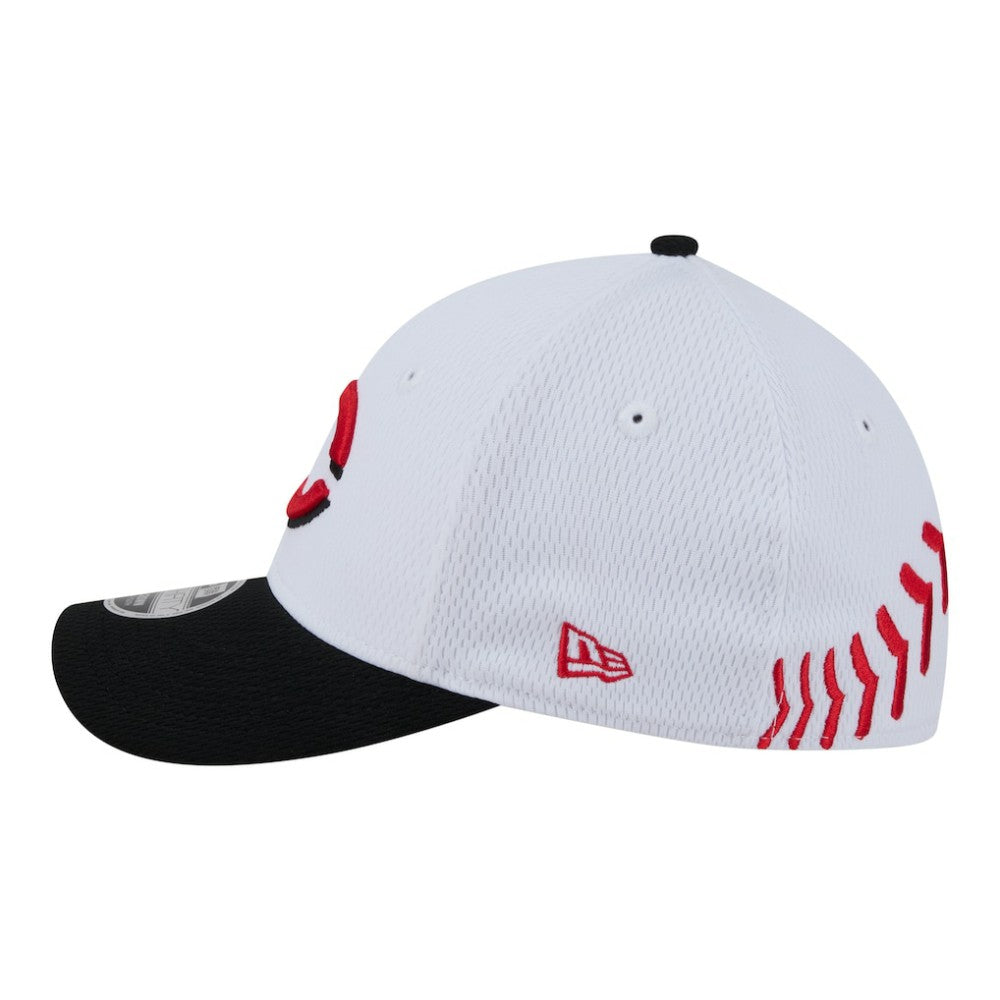 Cincinnati Reds New Era Youth Baseball 39THIRTY M-Crown Flex Hat for sale