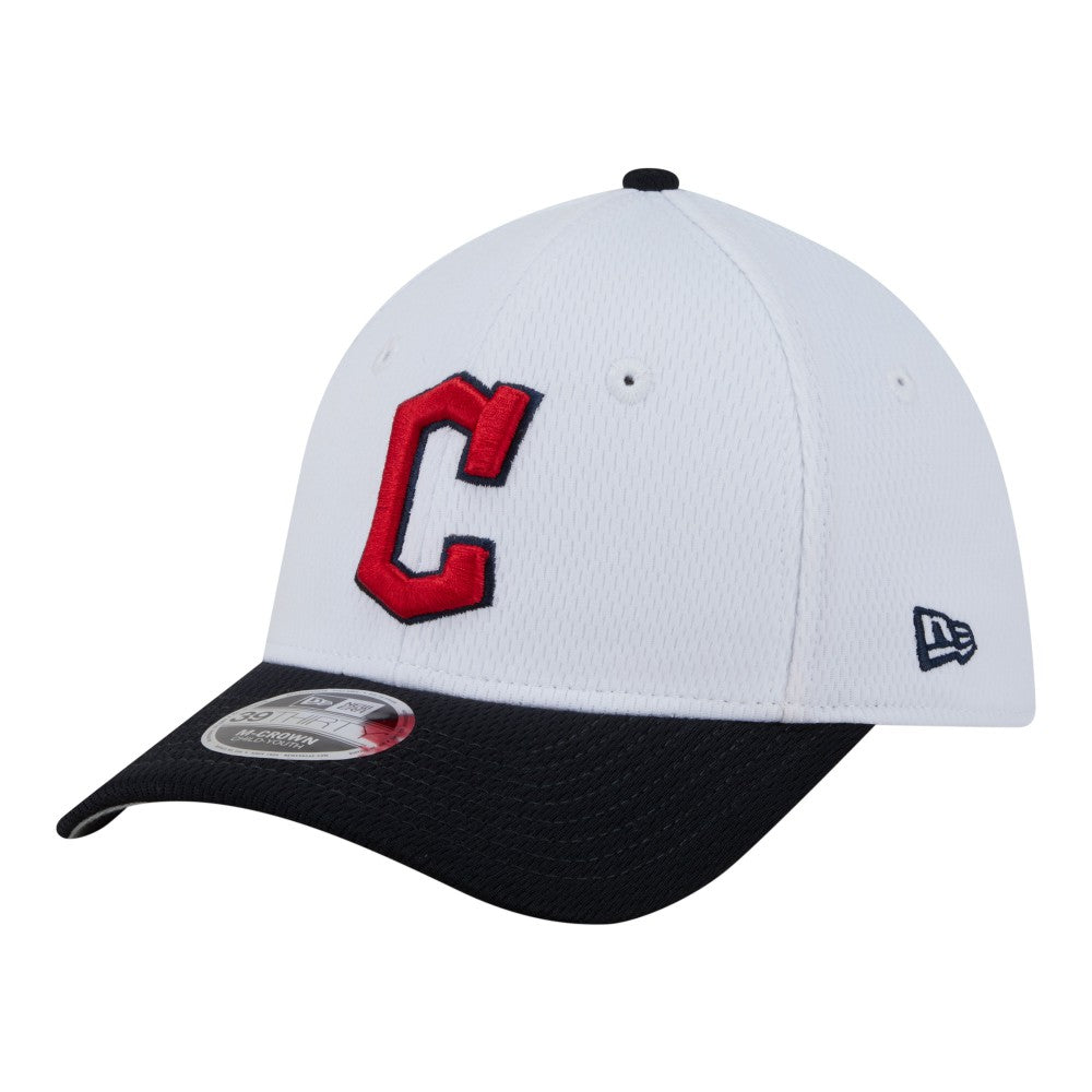 Cleveland Guardians New Era Youth Baseball 39THIRTY M-Crown Flex Hat for sale