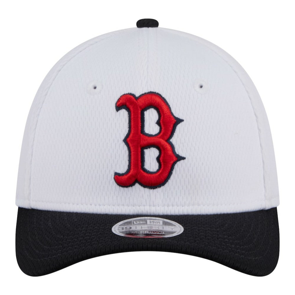 Boston Red Sox New Era Youth Baseball 39THIRTY M-Crown Flex Hat Sale