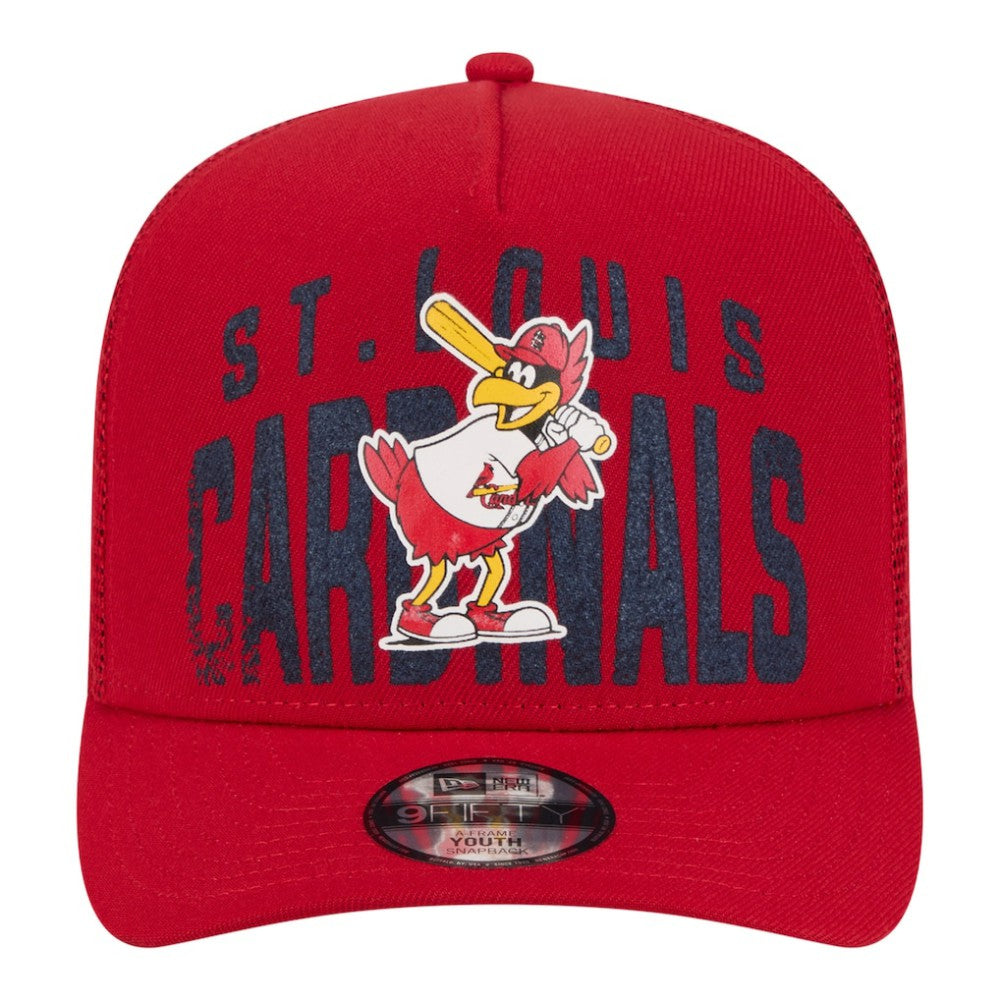 St. Louis Cardinals New Era Youth Logo Fade A-Frame 9FIFTY Snapback Hat for sale