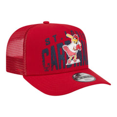 St. Louis Cardinals New Era Youth Logo Fade A-Frame 9FIFTY Snapback Hat for sale