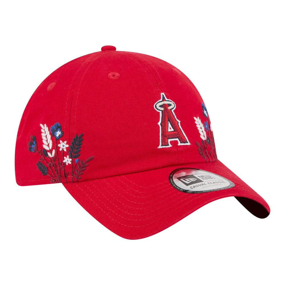 Los Angeles Angels New Era Women's Wildflower Casual Classic Adjustable Hat On Sale