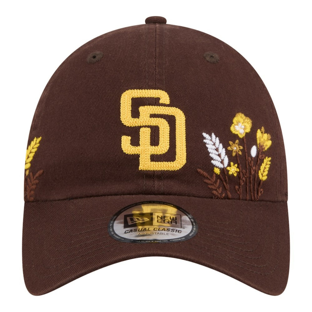 San Diego Padres New Era Women's Wildflower Casual Classic Adjustable Hat On Sale