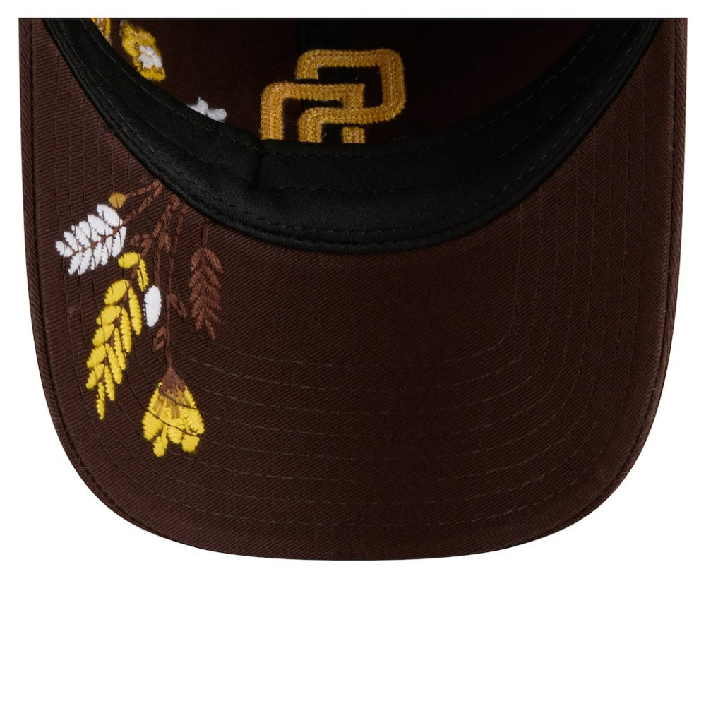 San Diego Padres New Era Women's Wildflower Casual Classic Adjustable Hat On Sale